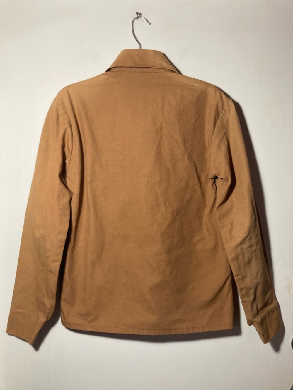 Pointer Brand Brown Duck Chore Coat Lightweight Duck Canvas USA Made Size XSmall - Picture 3 of 16